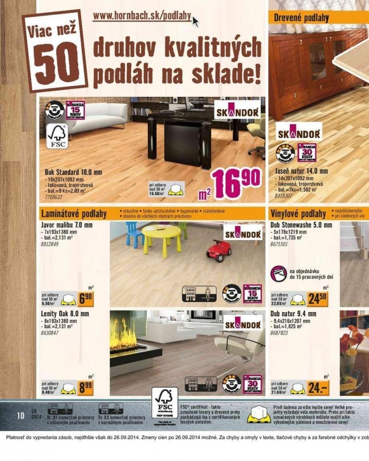 letk HORNBACH akciov letk strana 10