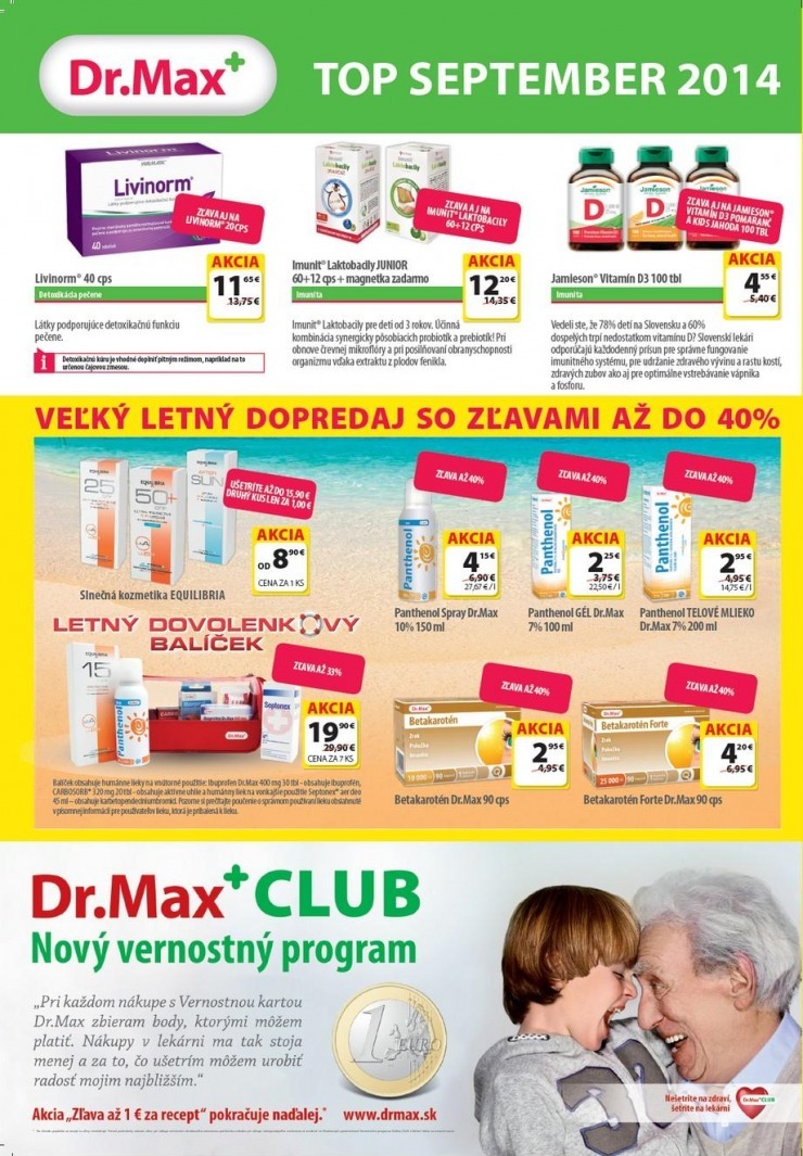 leták exkluzívna ponuka Dr.Max strana 6 leták exkluzívna ponuka Dr.Max strana 6