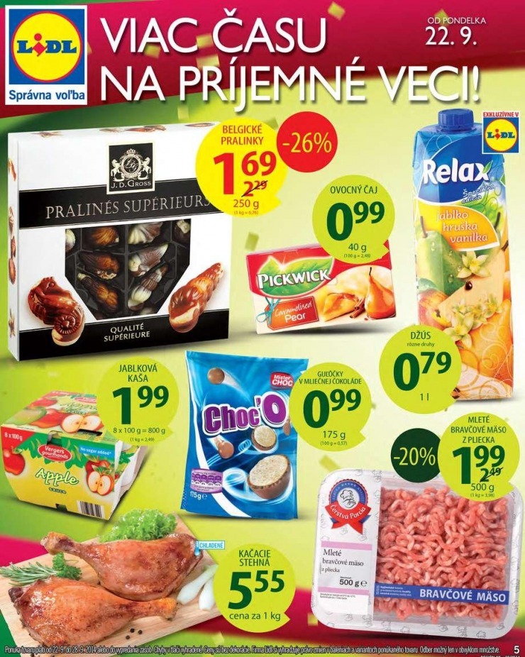 letk akciov letk Lidl strana 5