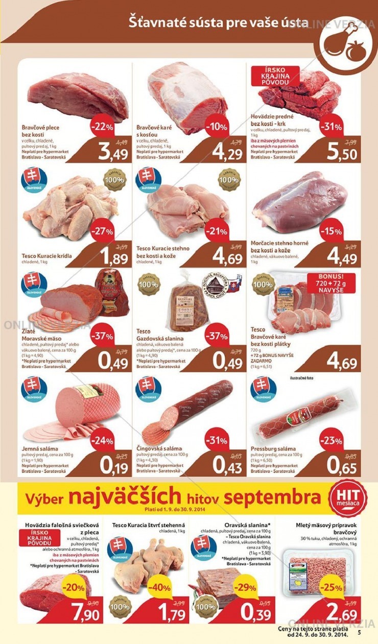 leták akciový Tesco leták strana 5 leták akciový Tesco leták strana 5