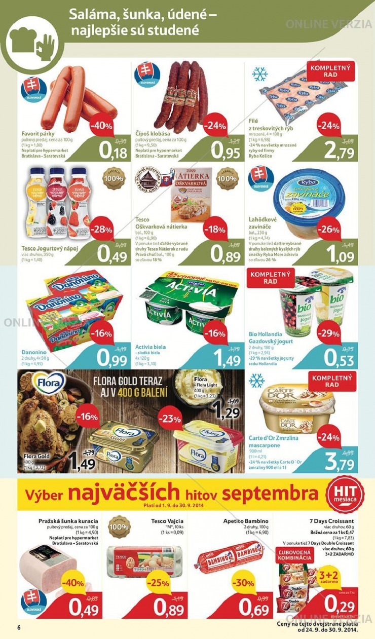 leták akciový Tesco leták strana 6 leták akciový Tesco leták strana 6