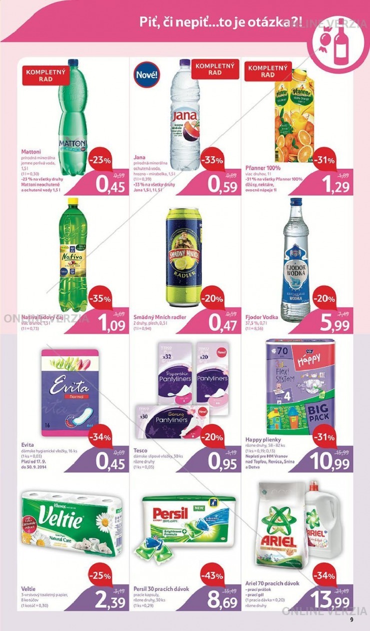 leták akciový Tesco leták strana 9 leták akciový Tesco leták strana 9