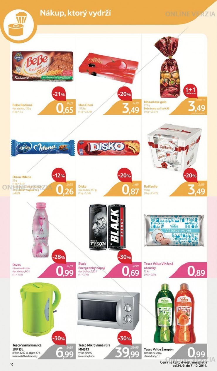 leták akciový Tesco leták strana 10 leták akciový Tesco leták strana 10