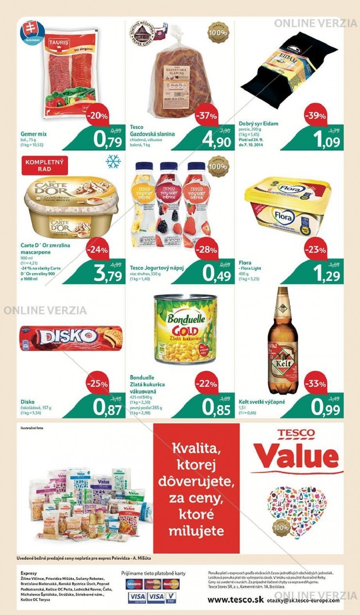 leták Tesco leták - Expresy strana 2 leták Tesco leták - Expresy strana 2