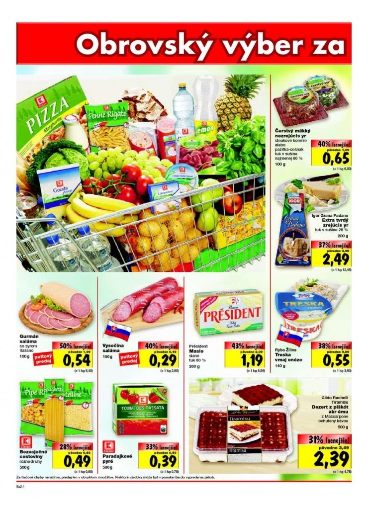 leták špeciálna ponuka Kaufland strana 2 leták špeciálna ponuka Kaufland strana 2