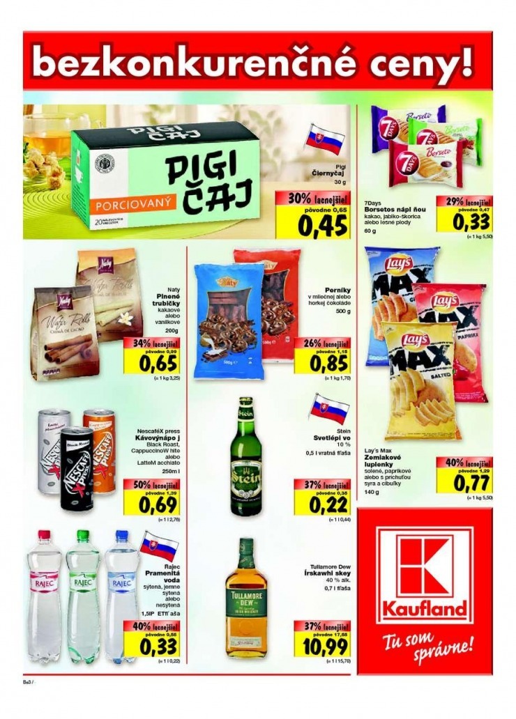leták špeciálna ponuka Kaufland strana 3 leták špeciálna ponuka Kaufland strana 3