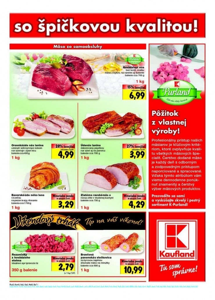 leták špeciálna ponuka Kaufland strana 7 leták špeciálna ponuka Kaufland strana 7