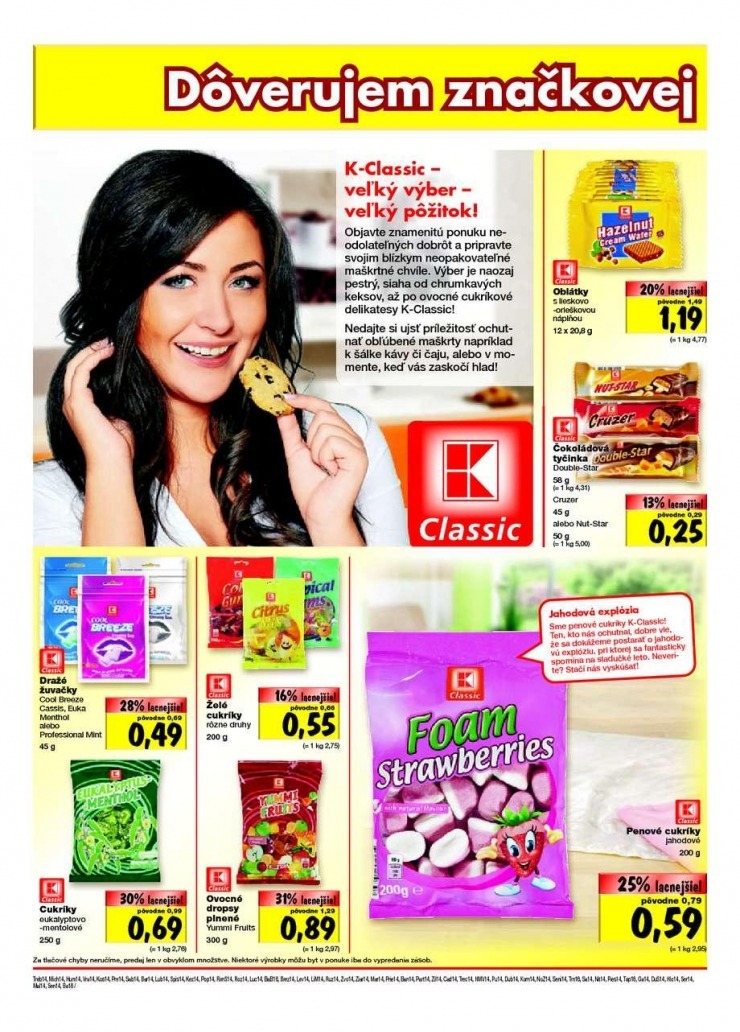 leták špeciálna ponuka Kaufland strana 18 leták špeciálna ponuka Kaufland strana 18