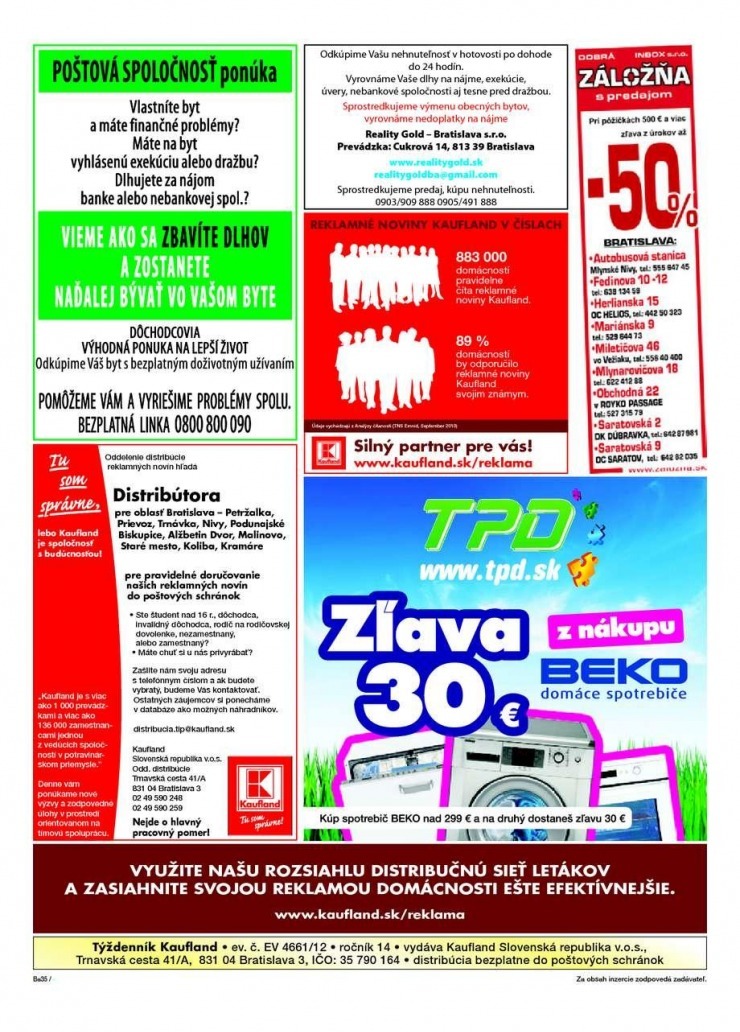 leták špeciálna ponuka Kaufland strana 35 leták špeciálna ponuka Kaufland strana 35