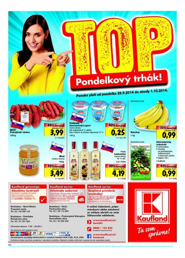 leták špeciálna ponuka Kaufland strana 36 leták špeciálna ponuka Kaufland strana 36