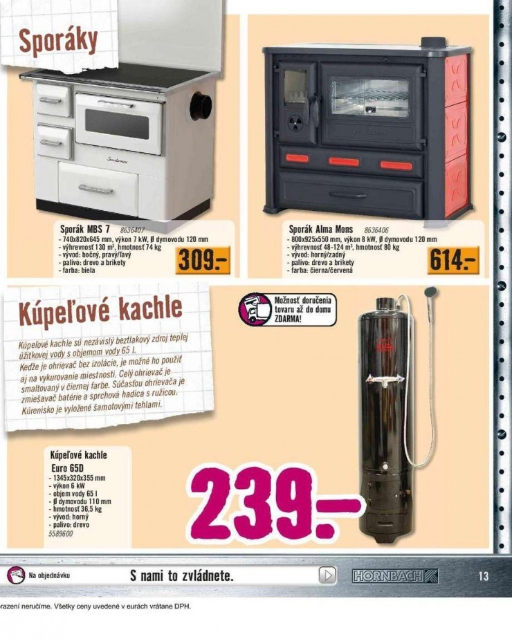 letk letk HORNBACH - kachle a vykurovanie strana 13