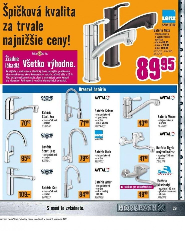 letk extra ponuka HORNBACH strana 29