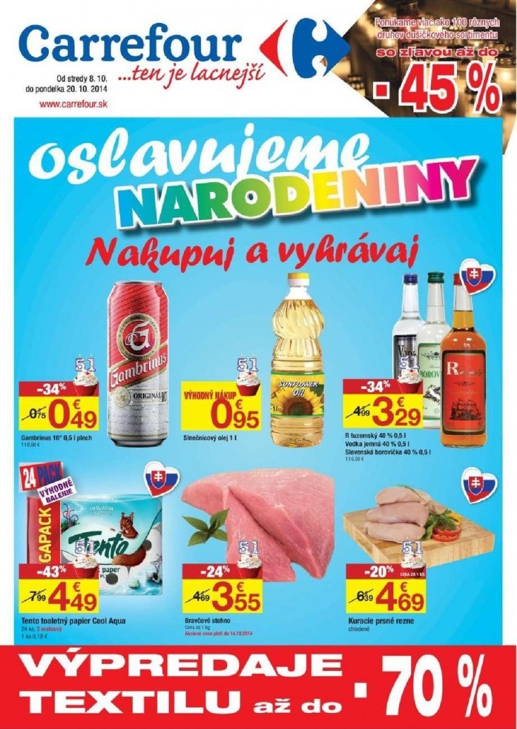 letk Carrefour letk - oslavujeme narodeniny strana 1