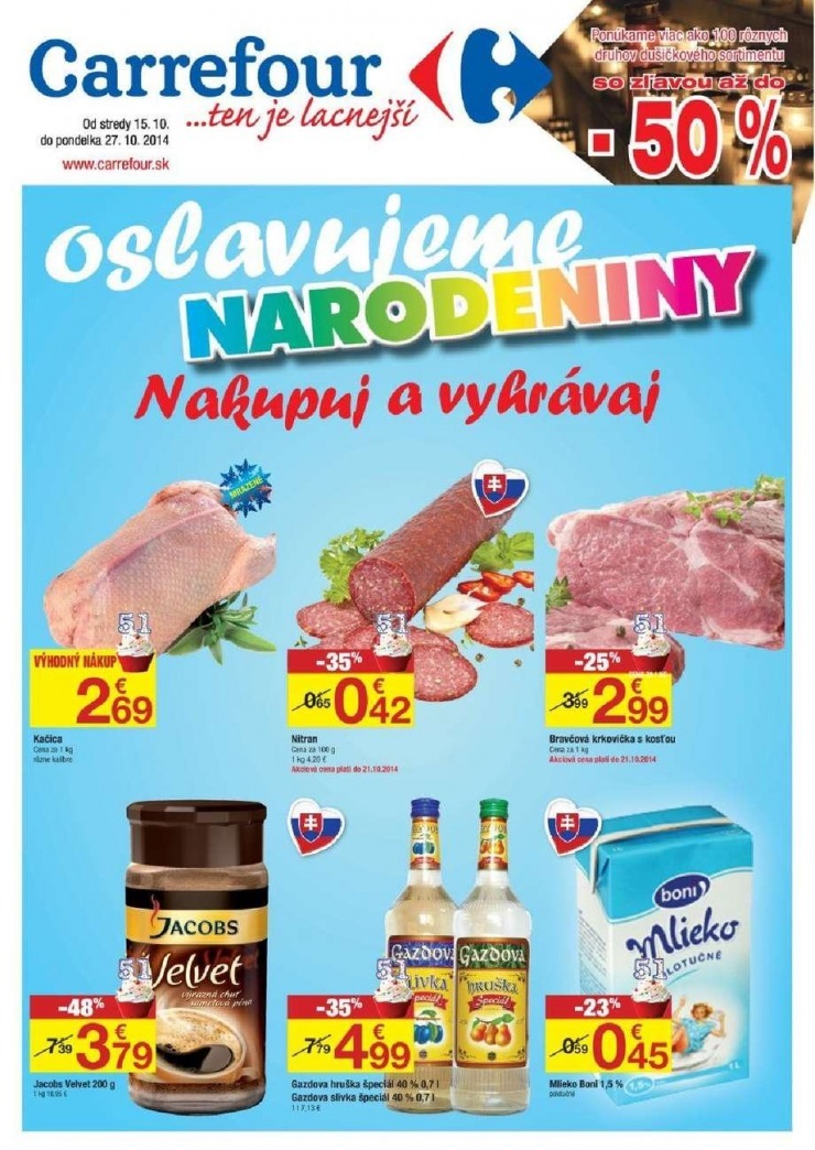 letk Carrefour letk - oslavujeme narodeniny strana 1