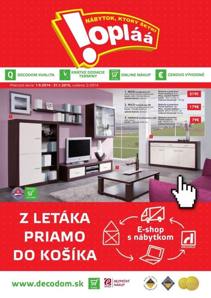 letk Decodom katalg - OPLAA strana 1