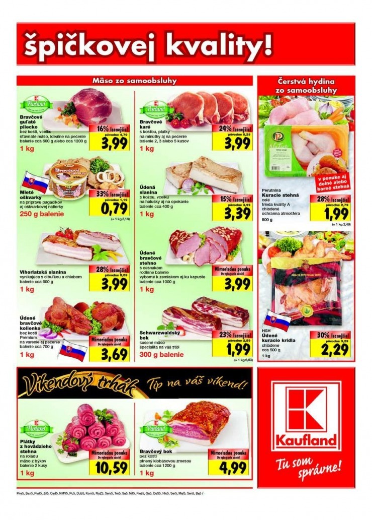 leták Kaufland - Top ponuka strana 5 leták Kaufland - Top ponuka strana 5