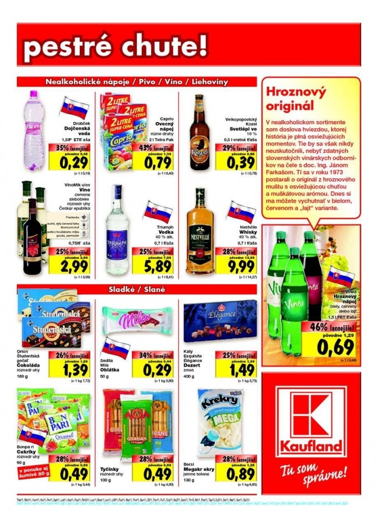 leták Kaufland - Top ponuka strana 11 leták Kaufland - Top ponuka strana 11