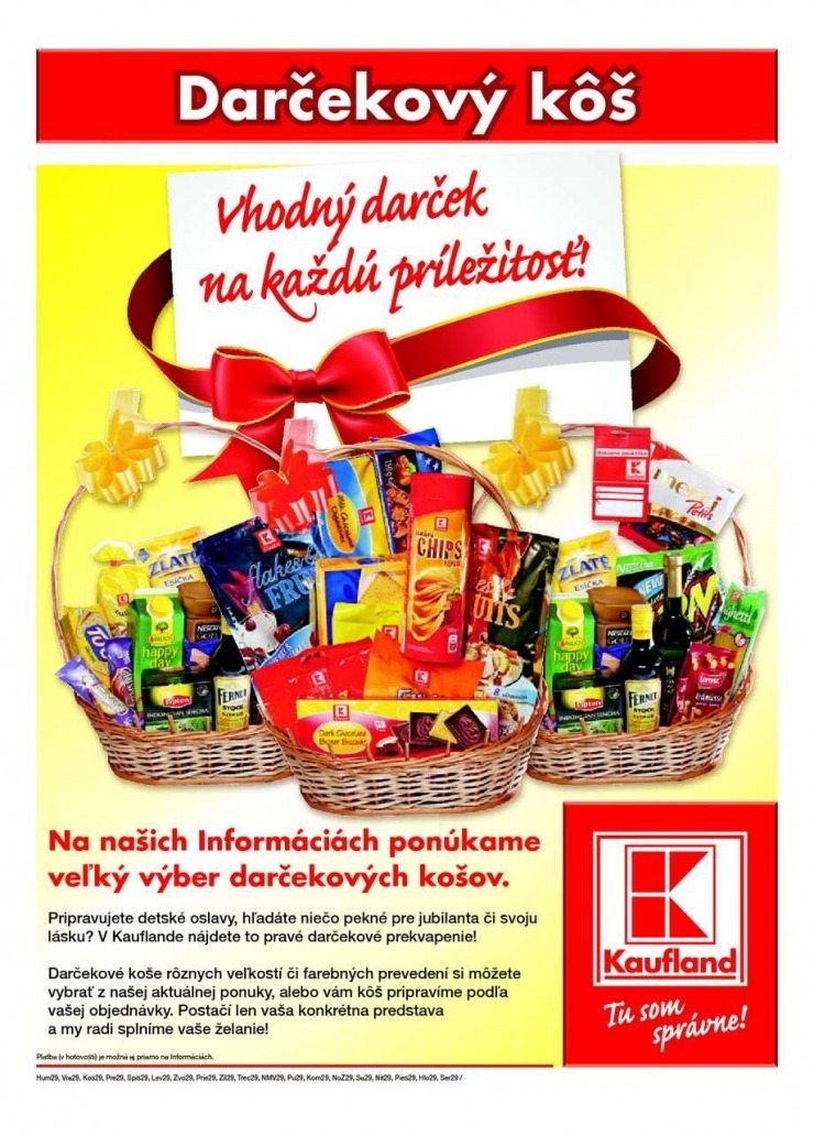 leták Kaufland - Top ponuka strana 29 leták Kaufland - Top ponuka strana 29