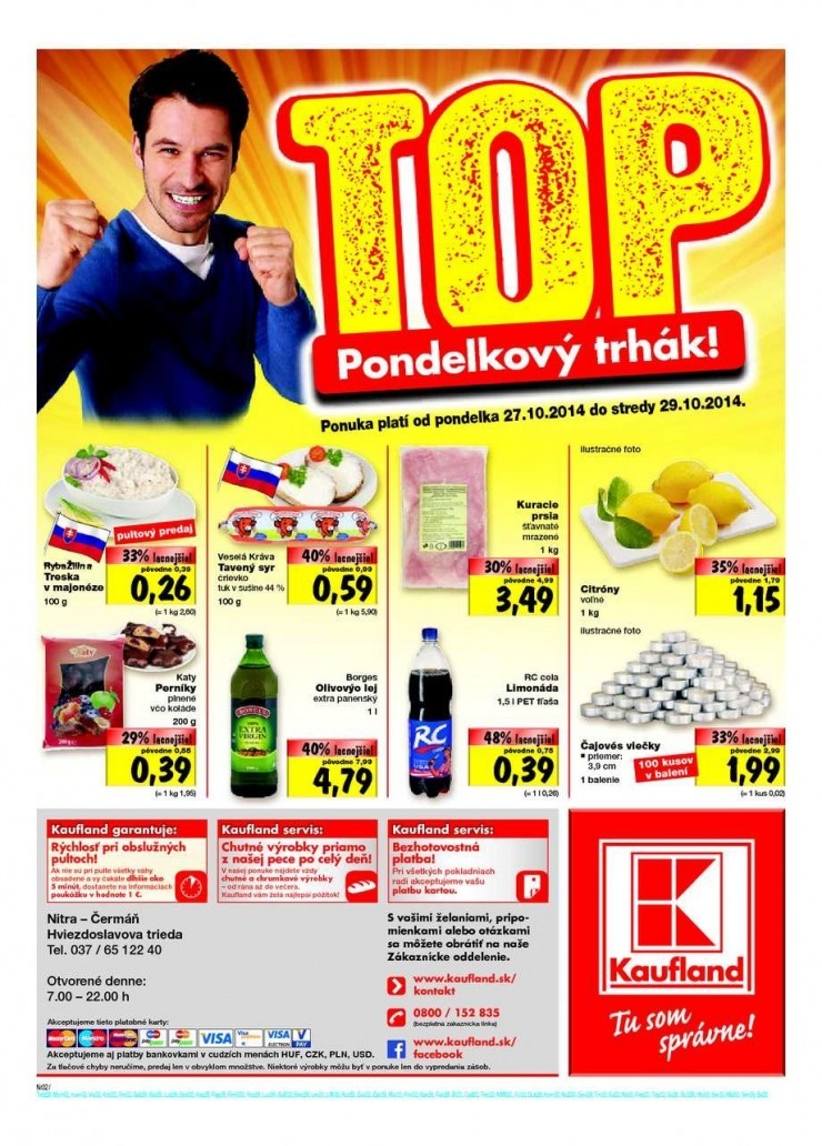 leták Kaufland - Top ponuka strana 32 leták Kaufland - Top ponuka strana 32