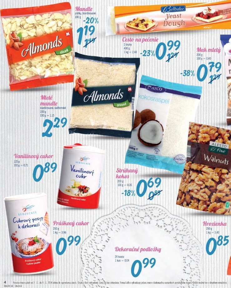 leták Lidl akciový leták strana 4 leták Lidl akciový leták strana 4
