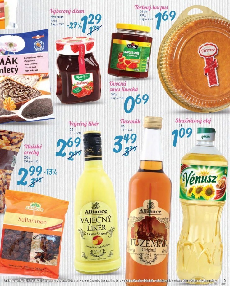 leták Lidl akciový leták strana 5 leták Lidl akciový leták strana 5