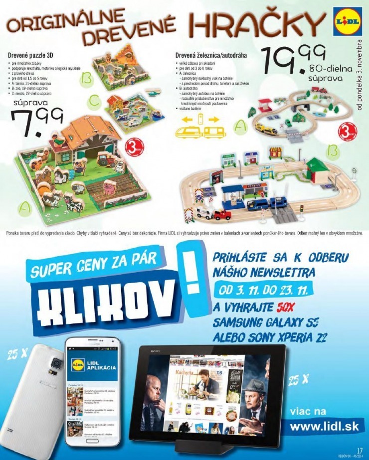 leták Lidl akciový leták strana 17 leták Lidl akciový leták strana 17