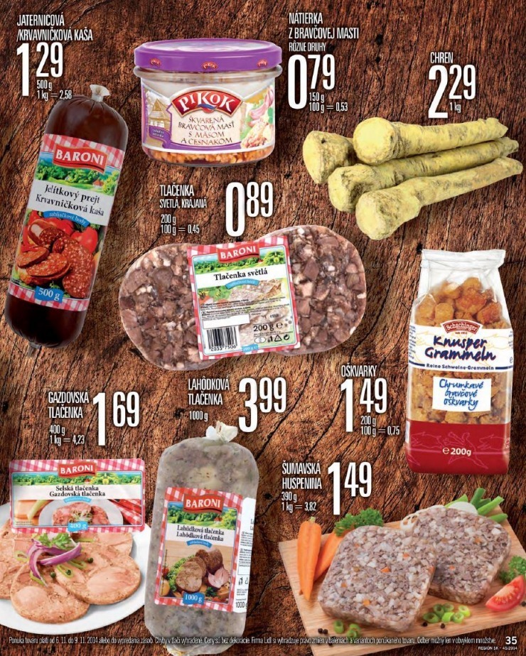 leták Lidl akciový leták strana 35 leták Lidl akciový leták strana 35