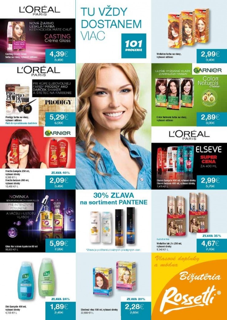 leták extra ponuka 101 Drogerie strana 4 leták extra ponuka 101 Drogerie strana 4