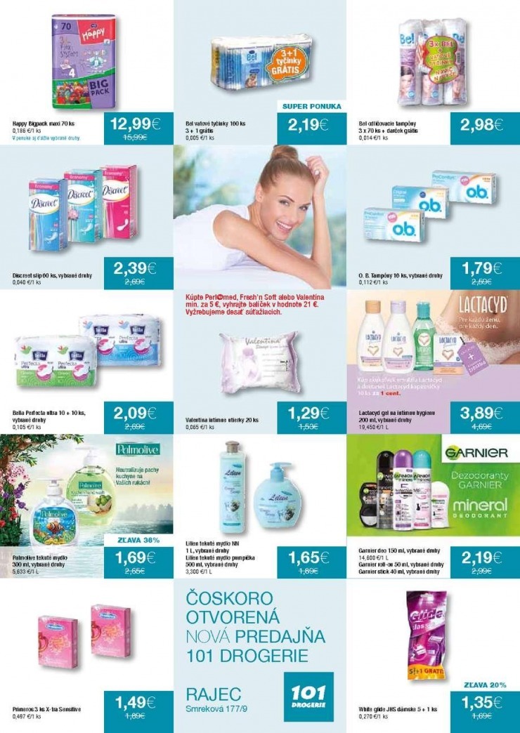 leták extra ponuka 101 Drogerie strana 6 leták extra ponuka 101 Drogerie strana 6