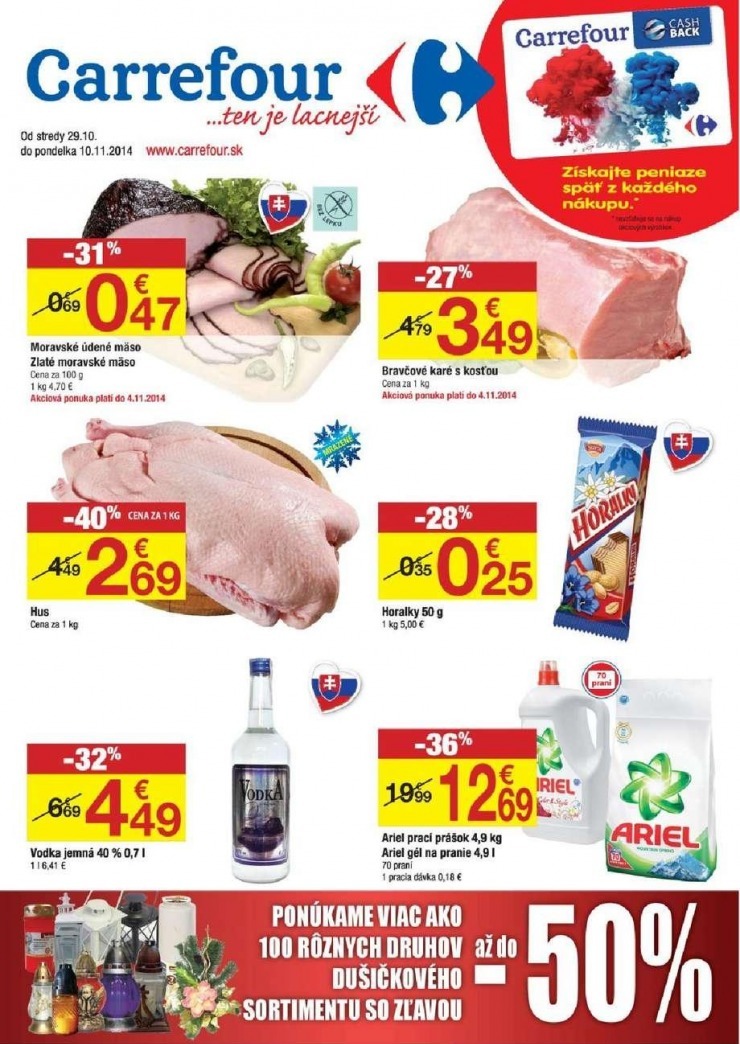 letk extra ponuka Carrefour strana 1