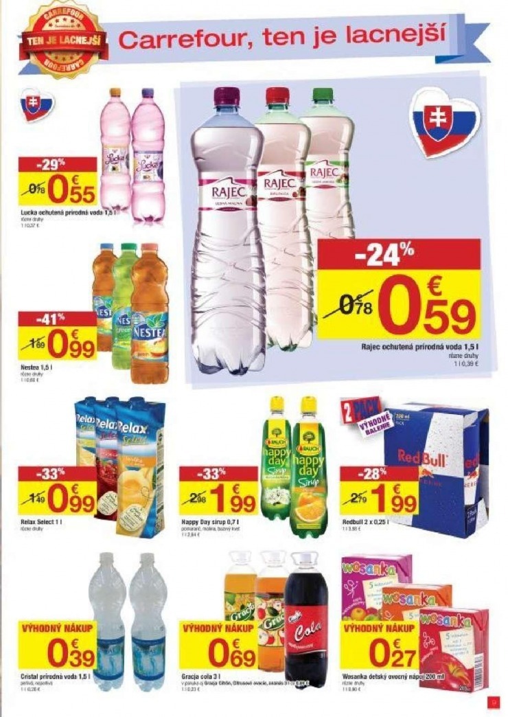 letk extra ponuka Carrefour strana 9