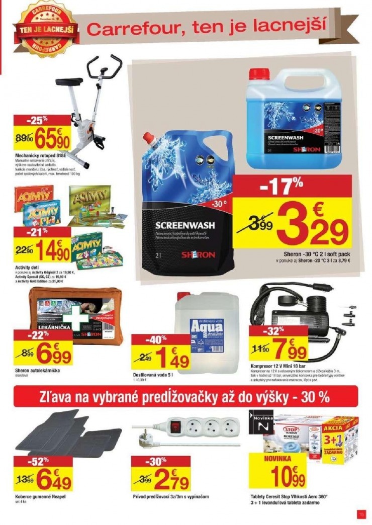 letk extra ponuka Carrefour strana 15