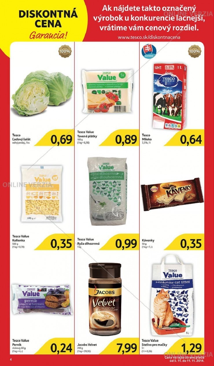 leták mimoriadný leták Tesco strana 4 leták mimoriadný leták Tesco strana 4
