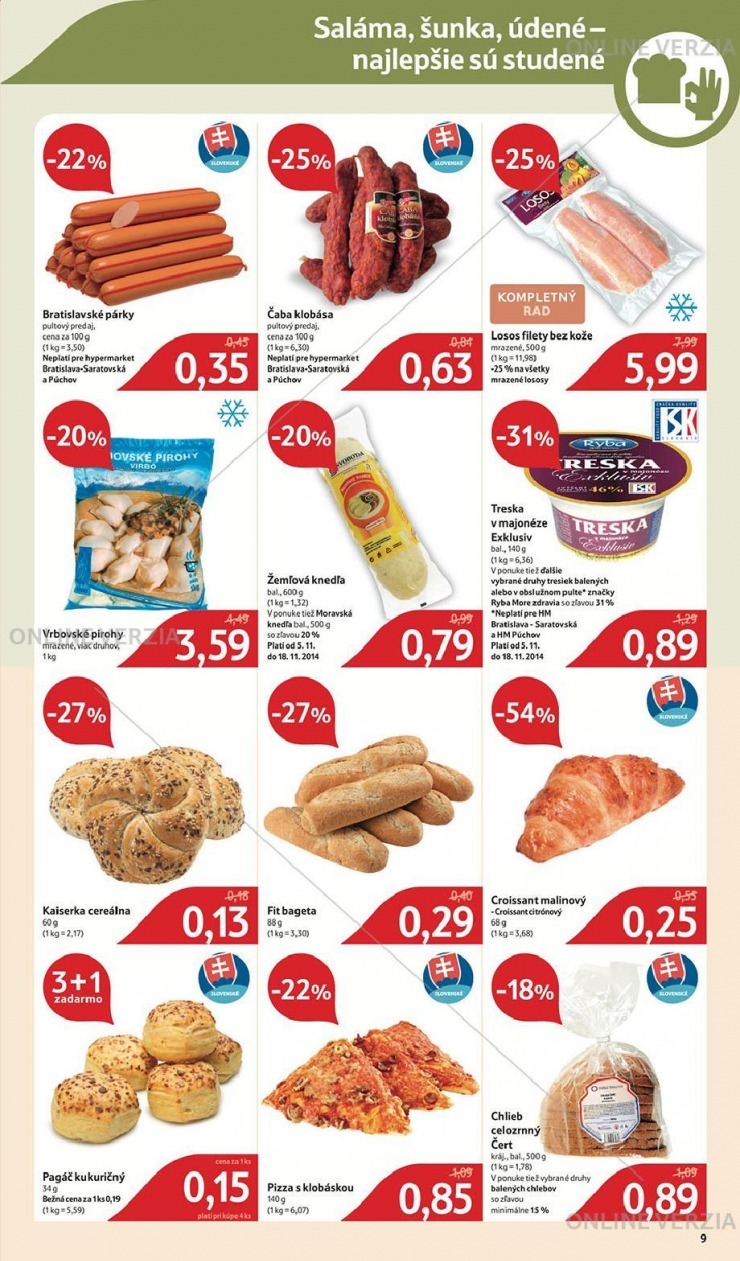 leták mimoriadný leták Tesco strana 9 leták mimoriadný leták Tesco strana 9