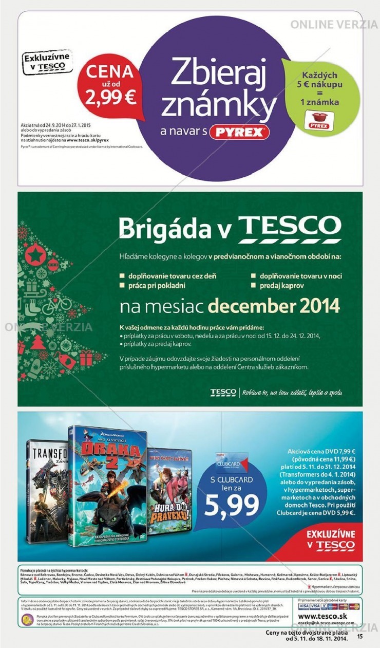 leták mimoriadný leták Tesco strana 15 leták mimoriadný leták Tesco strana 15