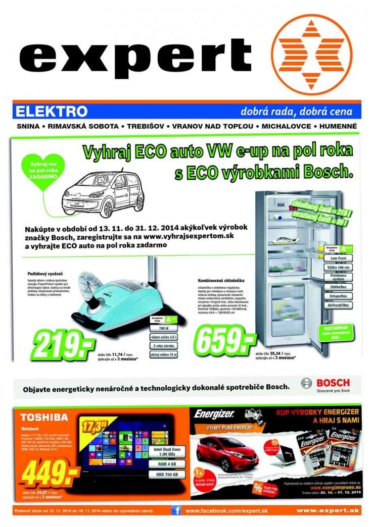 letk akciov letk Expert Elektro strana 1