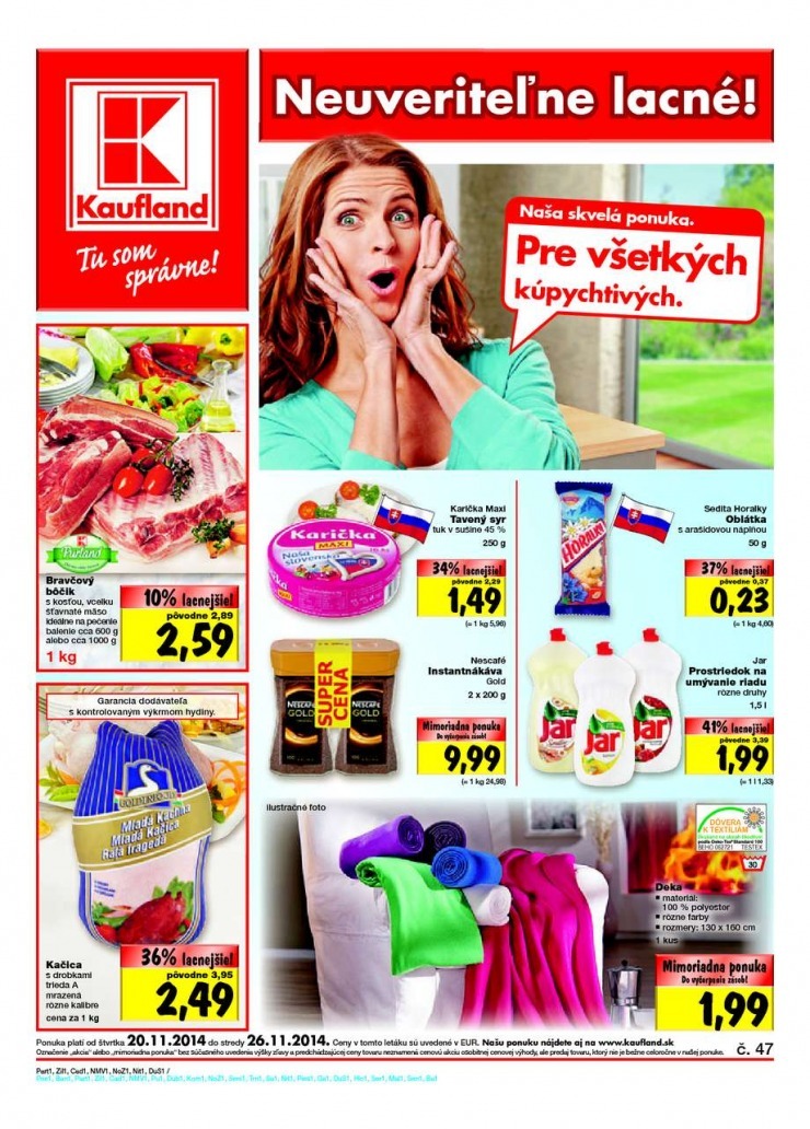 leták akciová ponuka Kaufland - Nitra strana 1 leták akciová ponuka Kaufland - Nitra strana 1