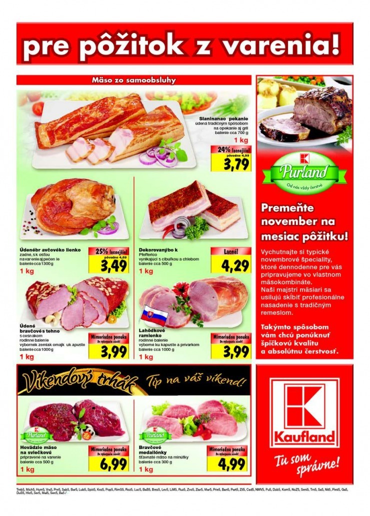 leták akciová ponuka Kaufland - Nitra strana 5 leták akciová ponuka Kaufland - Nitra strana 5