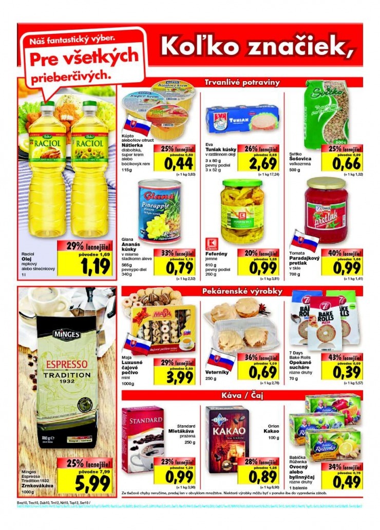 leták akciová ponuka Kaufland - Nitra strana 10 leták akciová ponuka Kaufland - Nitra strana 10