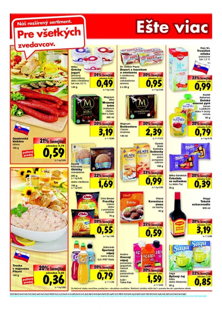 leták akciová ponuka Kaufland - Nitra strana 18 leták akciová ponuka Kaufland - Nitra strana 18