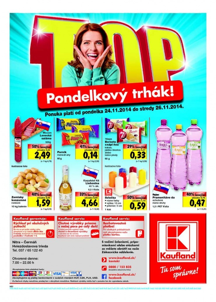leták akciová ponuka Kaufland - Nitra strana 28 leták akciová ponuka Kaufland - Nitra strana 28