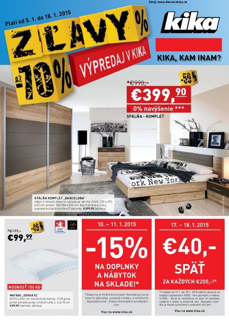 leták akčný leták kika strana 1 leták akčný leták kika strana 1