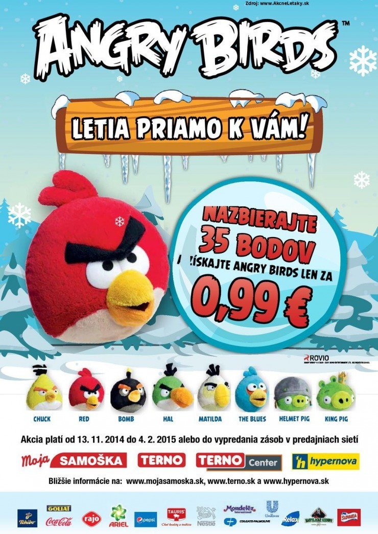 leták Hypernova leták - Angry Birds strana 2