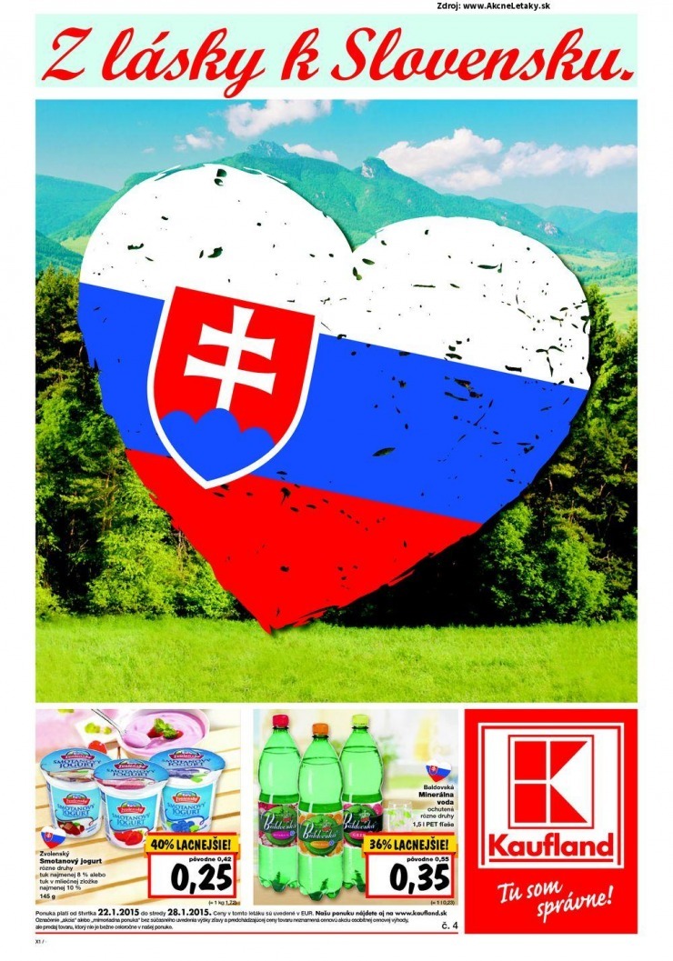 leták Kaufland aktuálny leták Košice strana 1