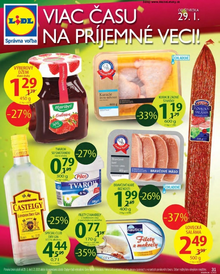 letk extra letk Lidl strana 31