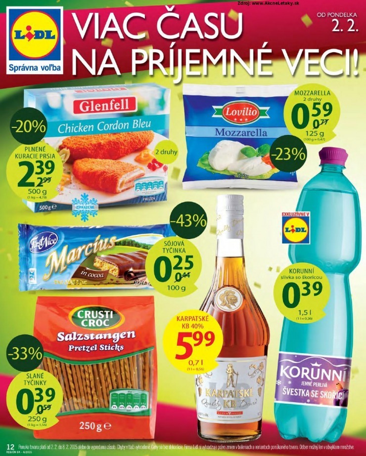 letk akciov ponuka Lidl strana 12