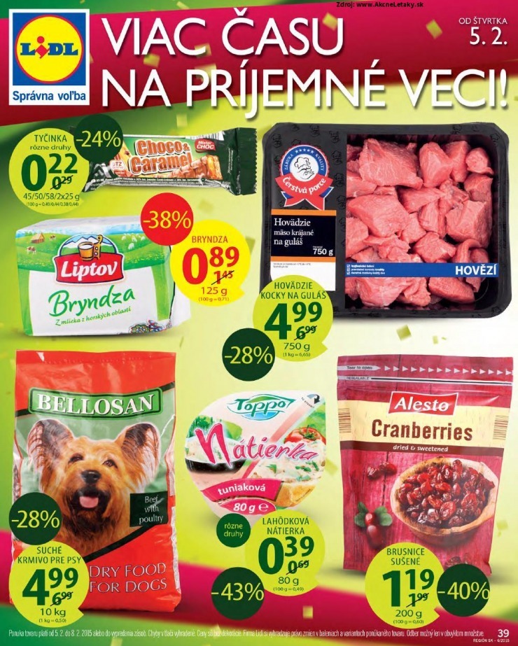 letk akciov ponuka Lidl strana 39