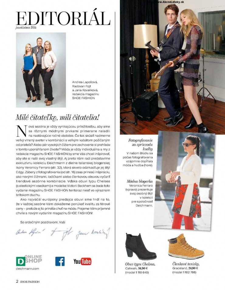 letk Deichmann letk - Shoe Fashion 2014/2 strana 2