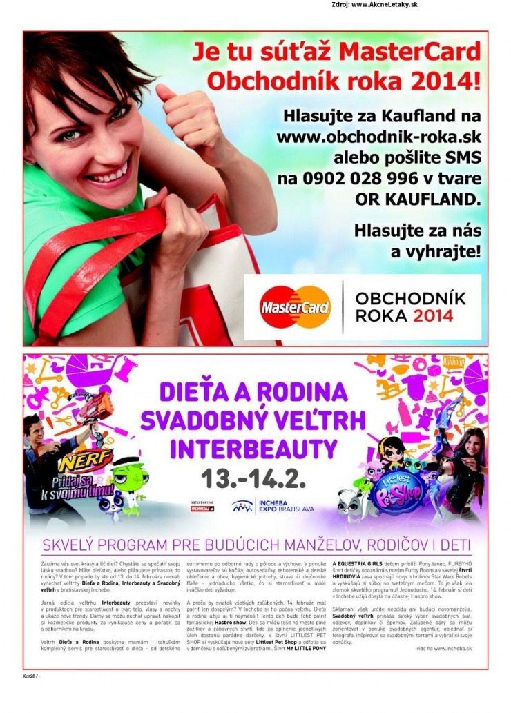 leták exkluzívny Kaufland leták - Košice strana 28