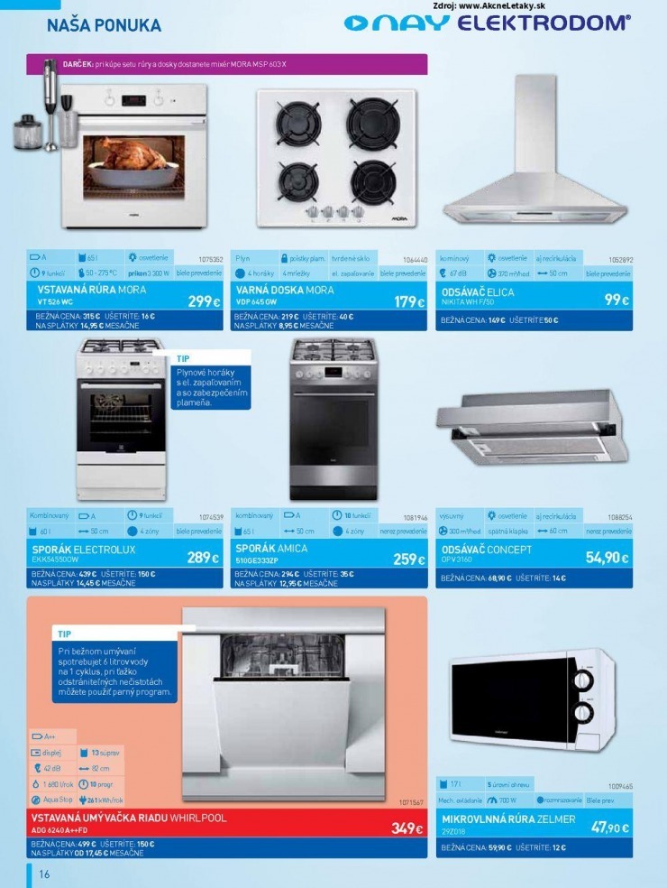 letk akn letk NAY Elektrodom - novinky strana 16